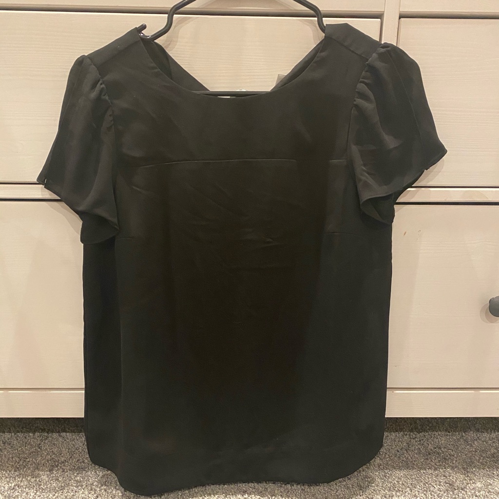 Jcrew Black Top 00